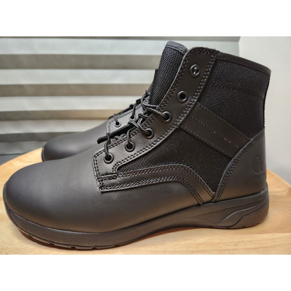 Carhartt Force Lightweight Sneaker Boot Men’s 9.5 Wide Black